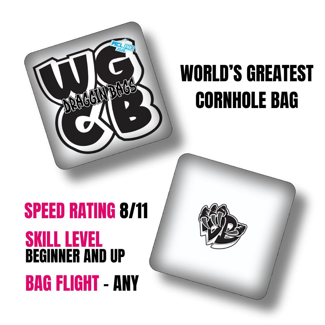 WORLD'S GREATEST CORNHOLE BAG (WGCB) LAUNCH EDITION