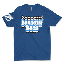 Load image into Gallery viewer, Draggin&#39; Graffiti Blue Men&#39;s T-Shirt