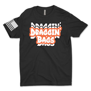 Draggin' Graffiti Orange Men's T-Shirt