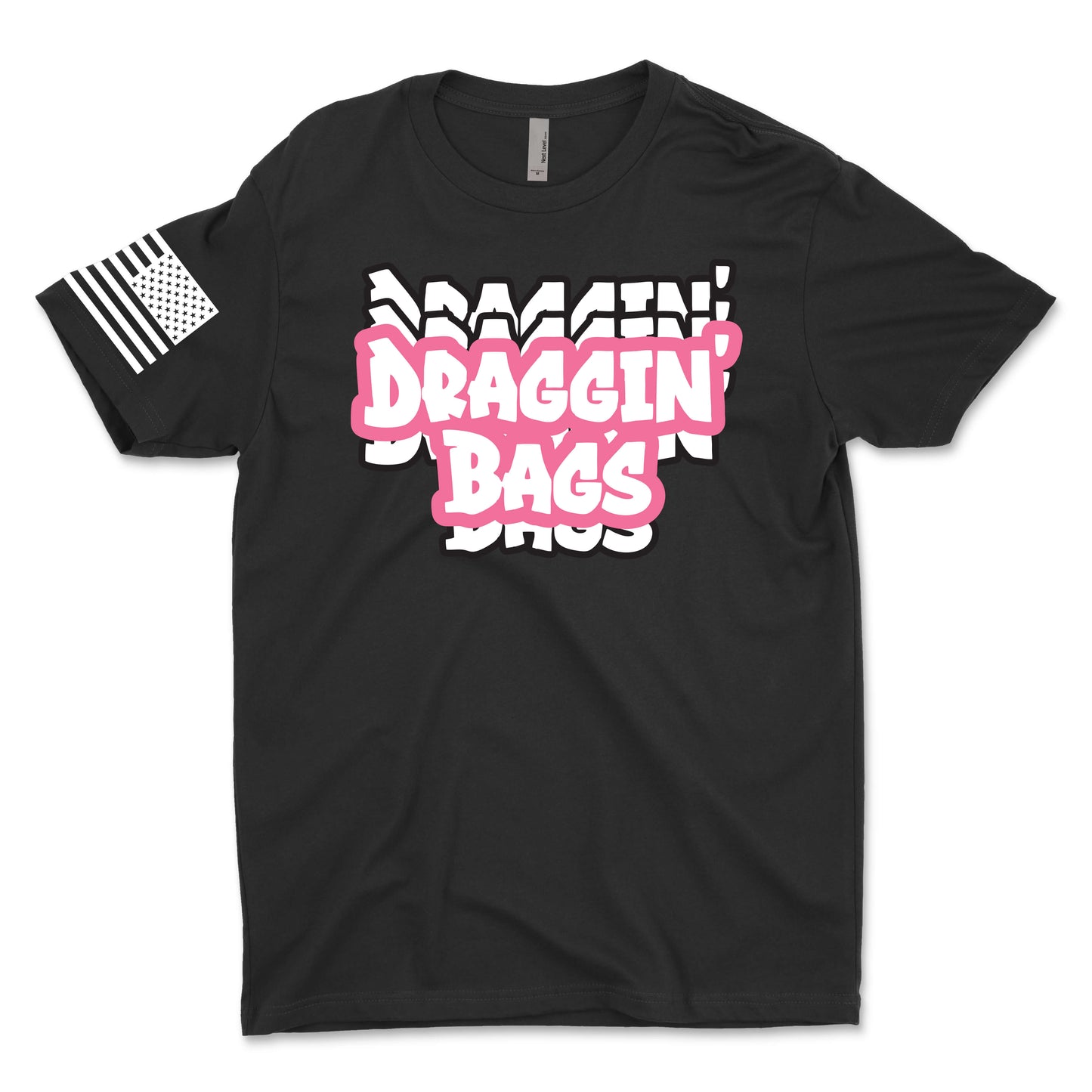 Draggin' Graffiti Pink Men's T-Shirt
