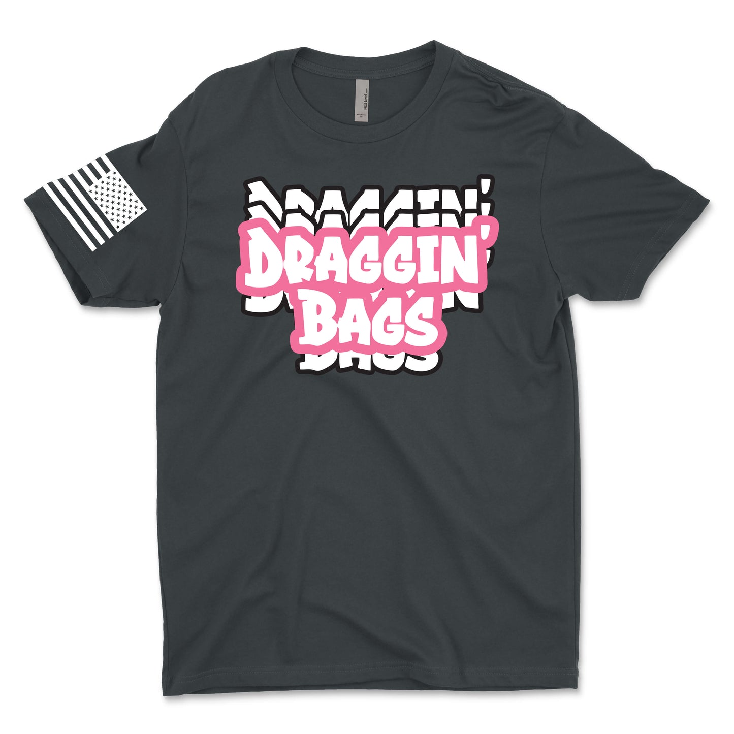 Draggin' Graffiti Pink Men's T-Shirt