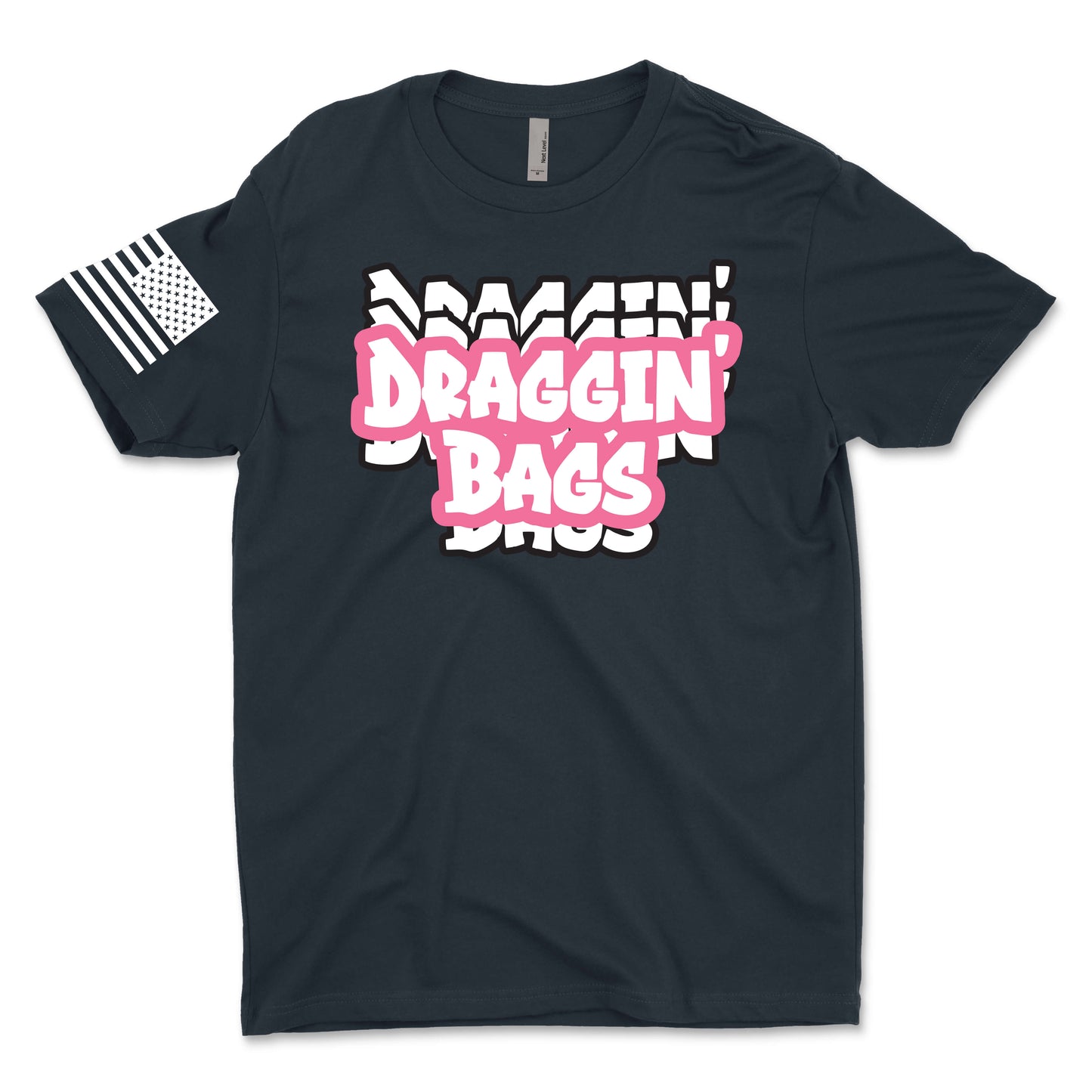 Draggin' Graffiti Pink Men's T-Shirt