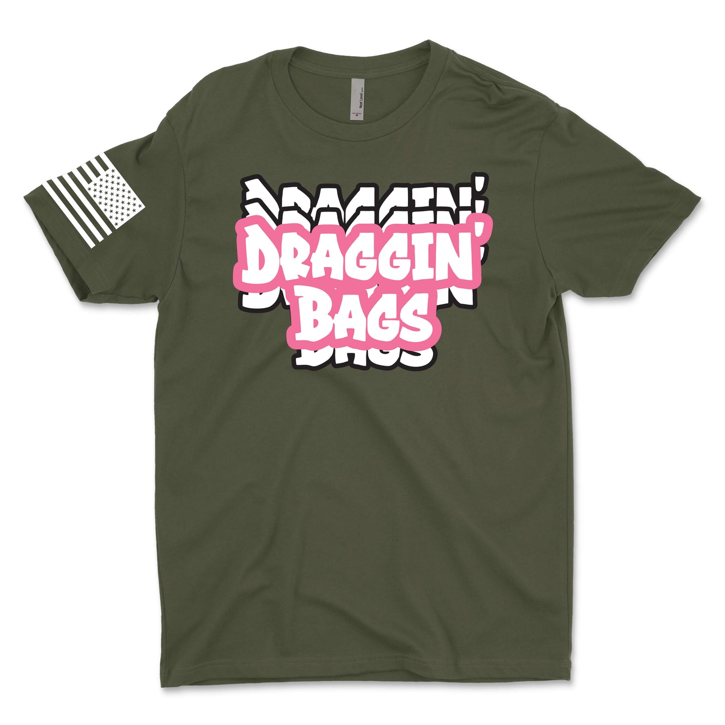 Draggin' Graffiti Pink Men's T-Shirt