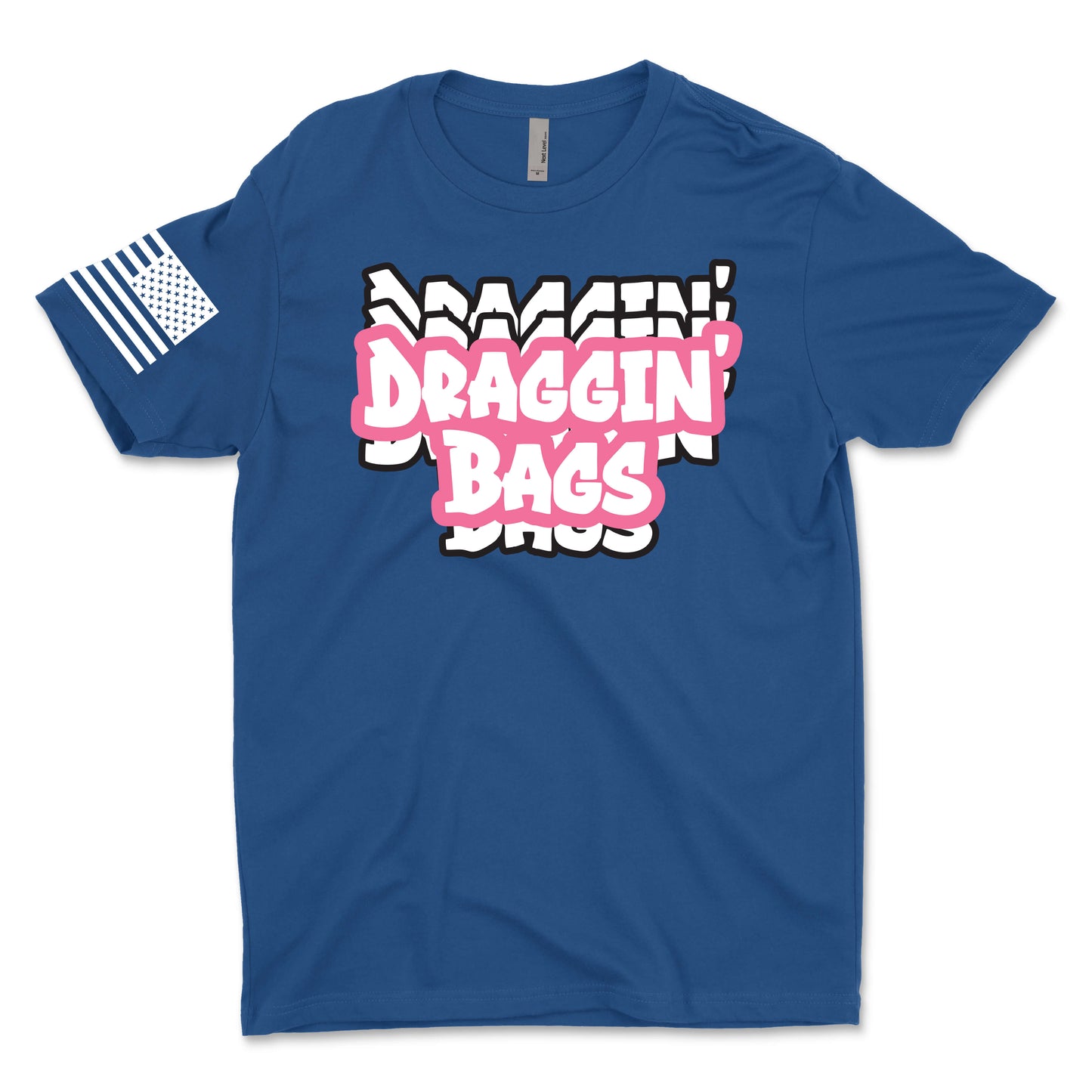 Draggin' Graffiti Pink Men's T-Shirt