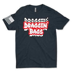 Draggin' Graffiti Red Men's T-Shirt