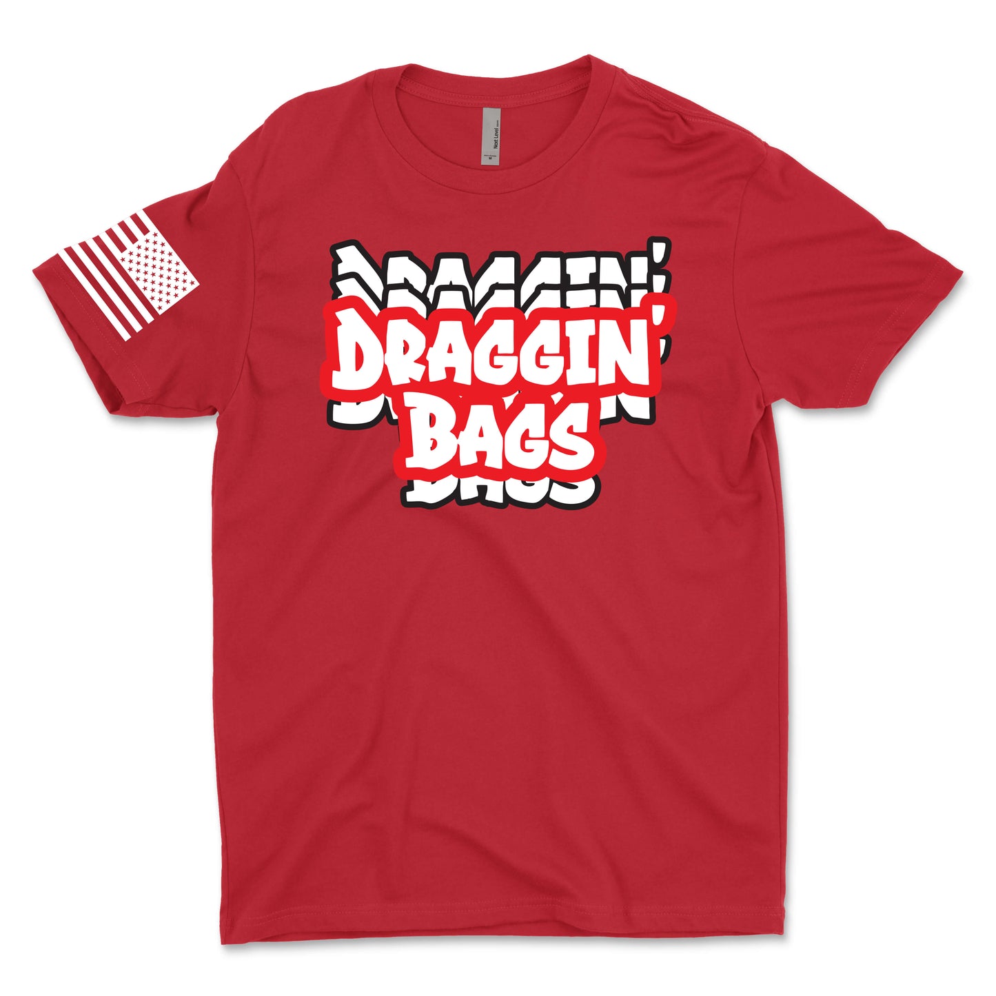 Draggin' Graffiti Red Men's T-Shirt