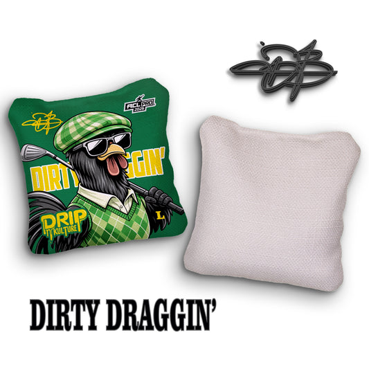 DRIP KULUTURE GREEN JACKET LIMITED EDITION DIRTY DRAGGIN'