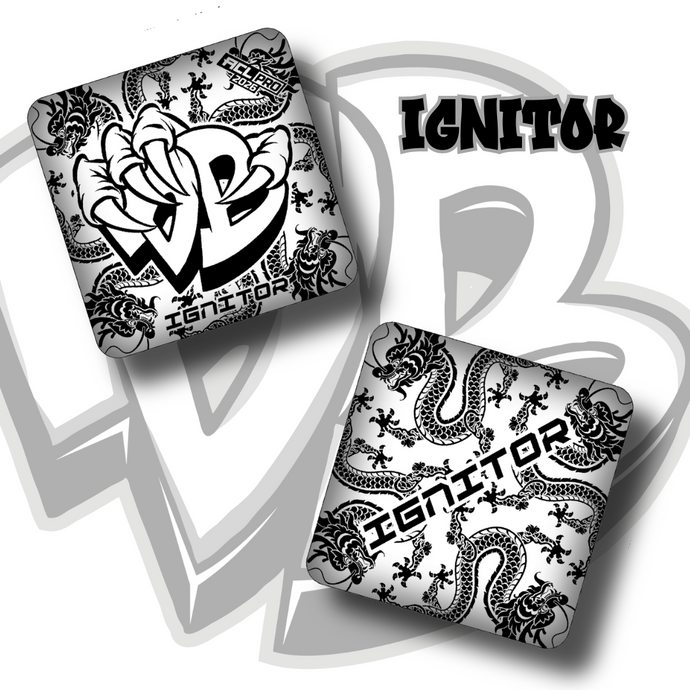 Black and White Dragon Print Ignitor