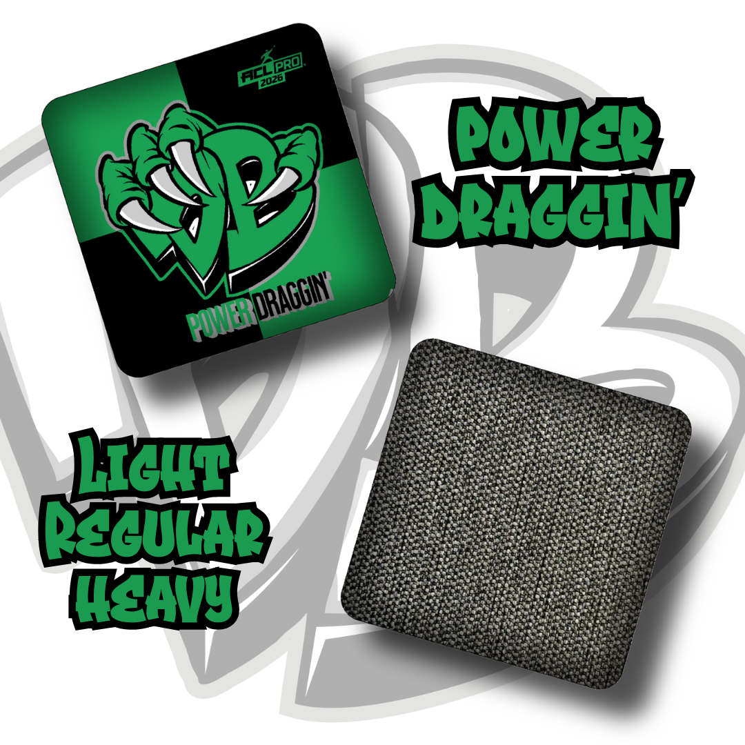 4 Square Broadcast Power Draggin' Multiple Colors