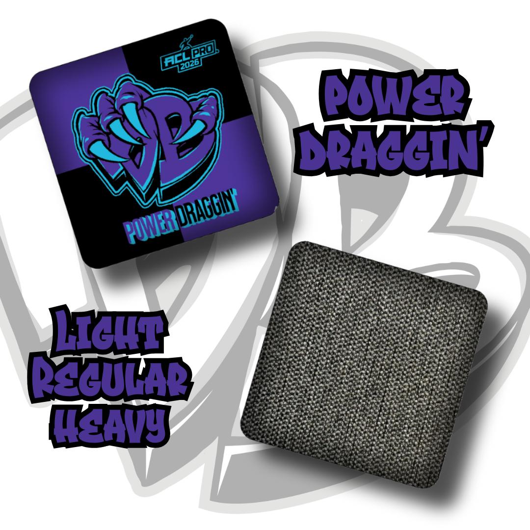 4 Square Broadcast Power Draggin' Multiple Colors