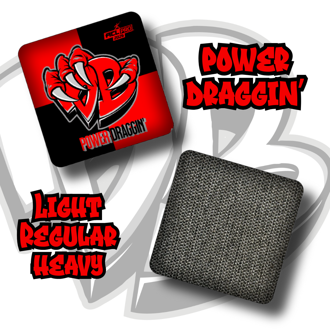 4 Square Broadcast Power Draggin' Multiple Colors