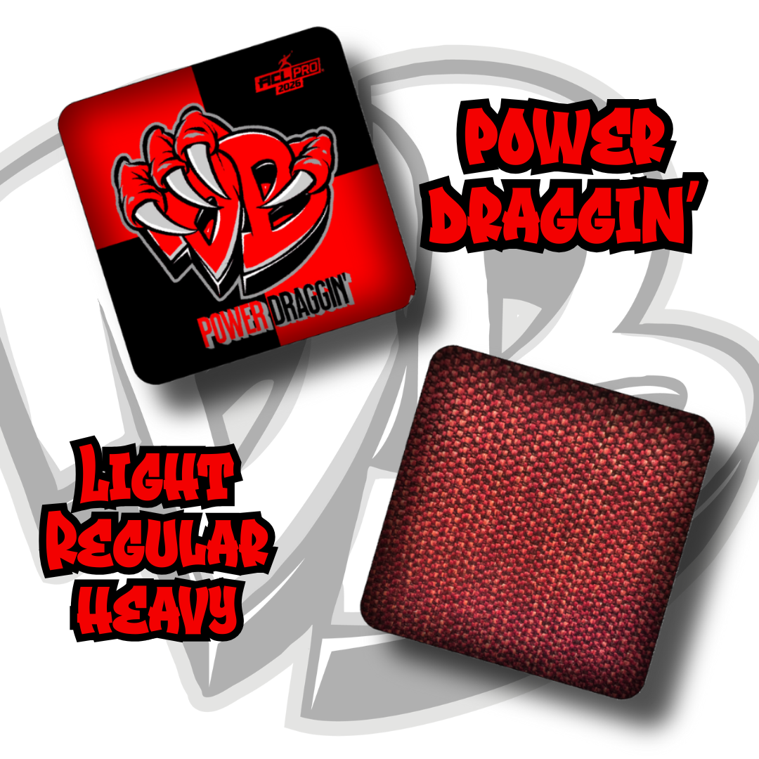 4 Square Broadcast Power Draggin' Multiple Colors