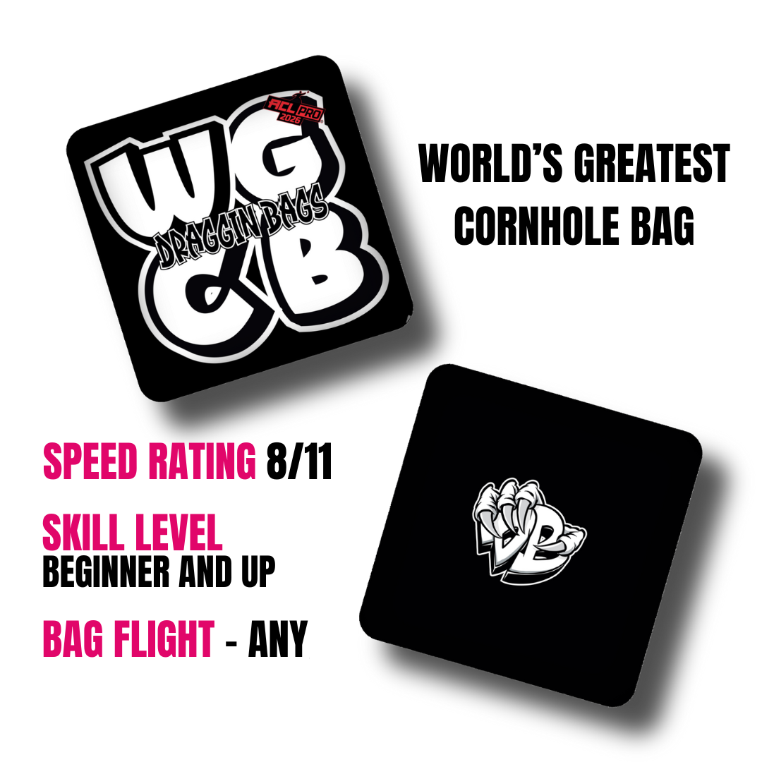WORLD'S GREATEST CORNHOLE BAG (WGCB) LAUNCH EDITION